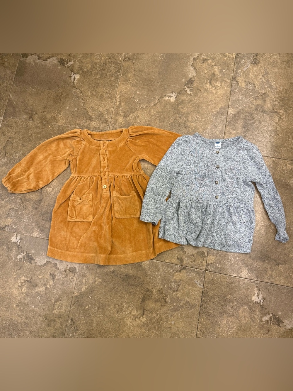 Bundle Girls Cozy Fall Dresses Organic 18-24M Kate Quinn & 2T ON- Fall,Halloween